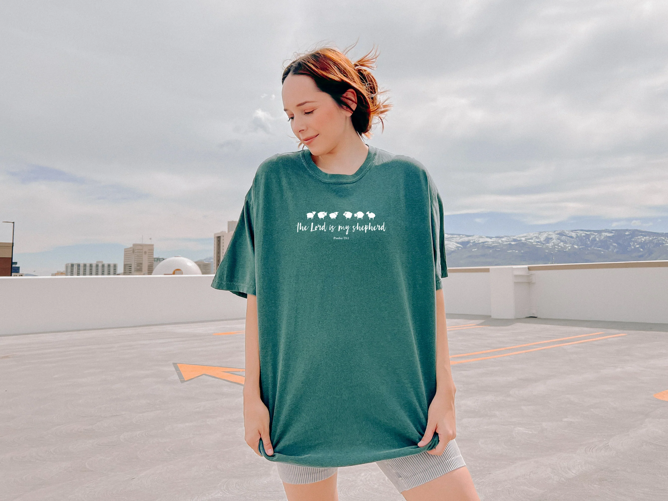 THE LORD IS MY SHEPHERD UNISEX TEE - Image 3