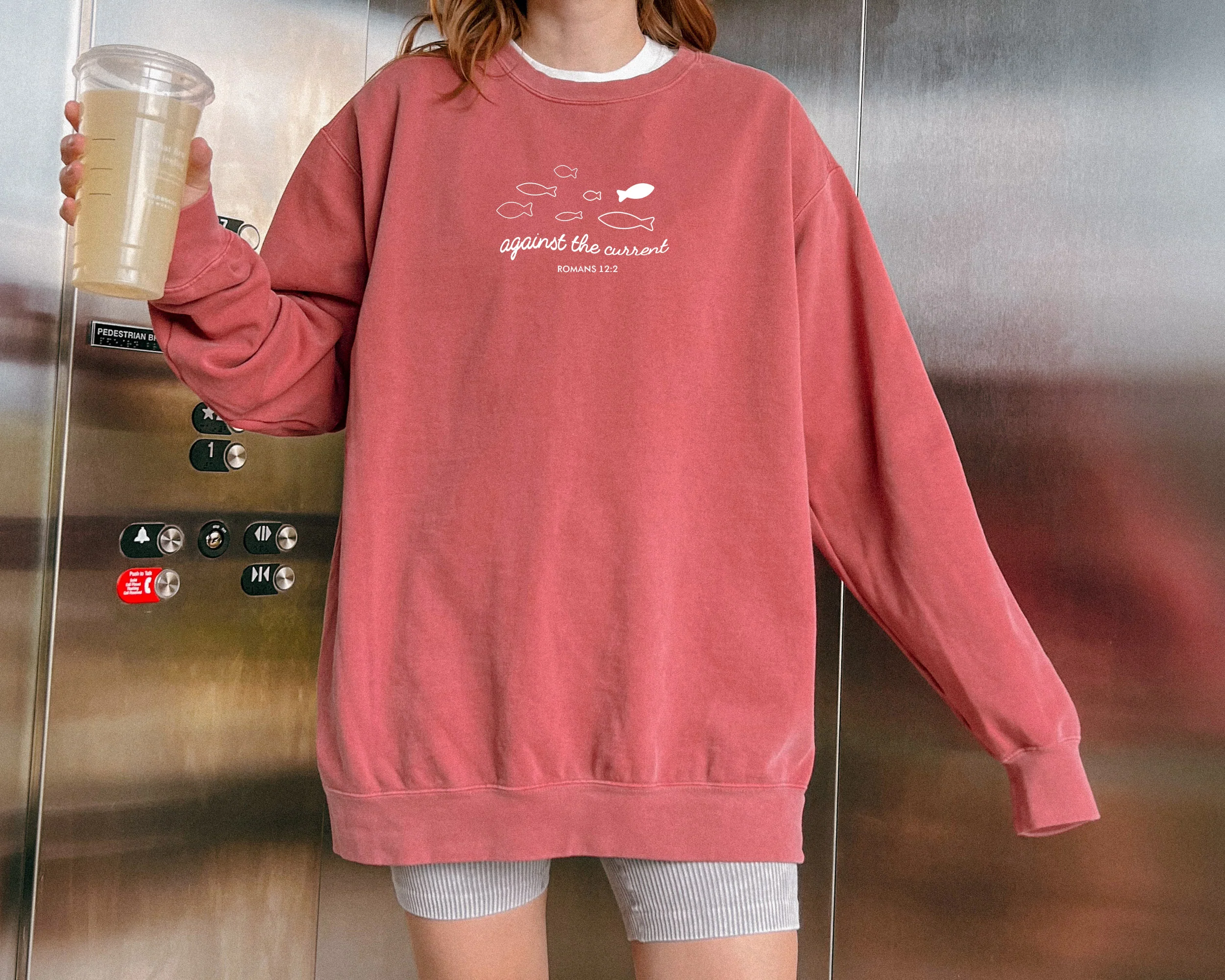 AGAINST THE CURRENT UNISEX SWEATSHIRT - Image 2