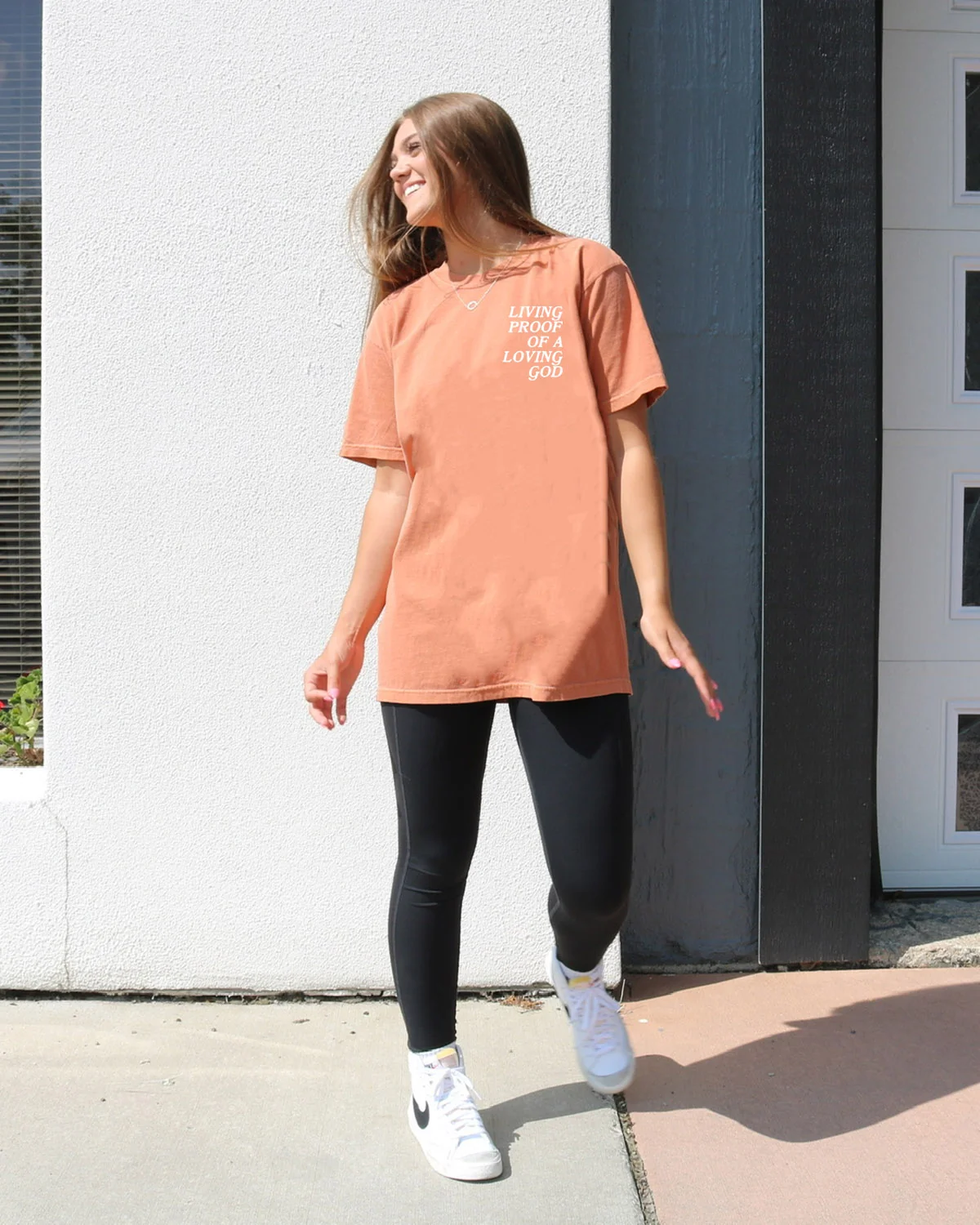 LIVING PROOF OF A LOVING GOD UNISEX TEE