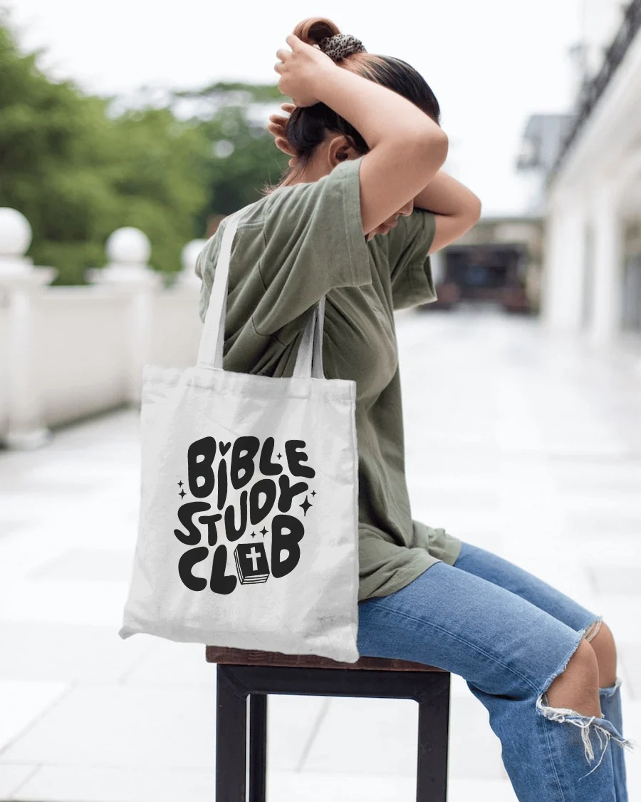 BIBLE STUDY CLUB TOTE BAG