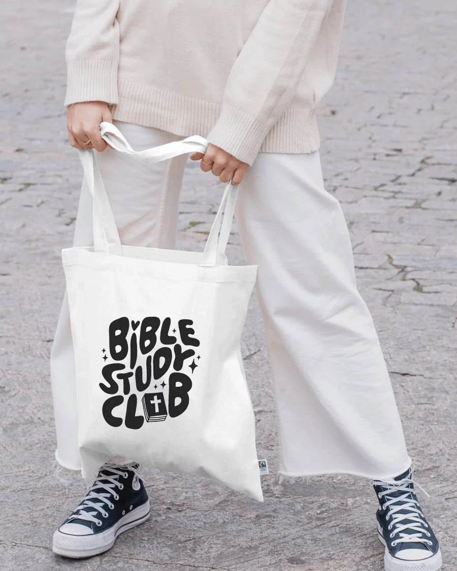 BIBLE STUDY CLUB TOTE BAG - Image 2
