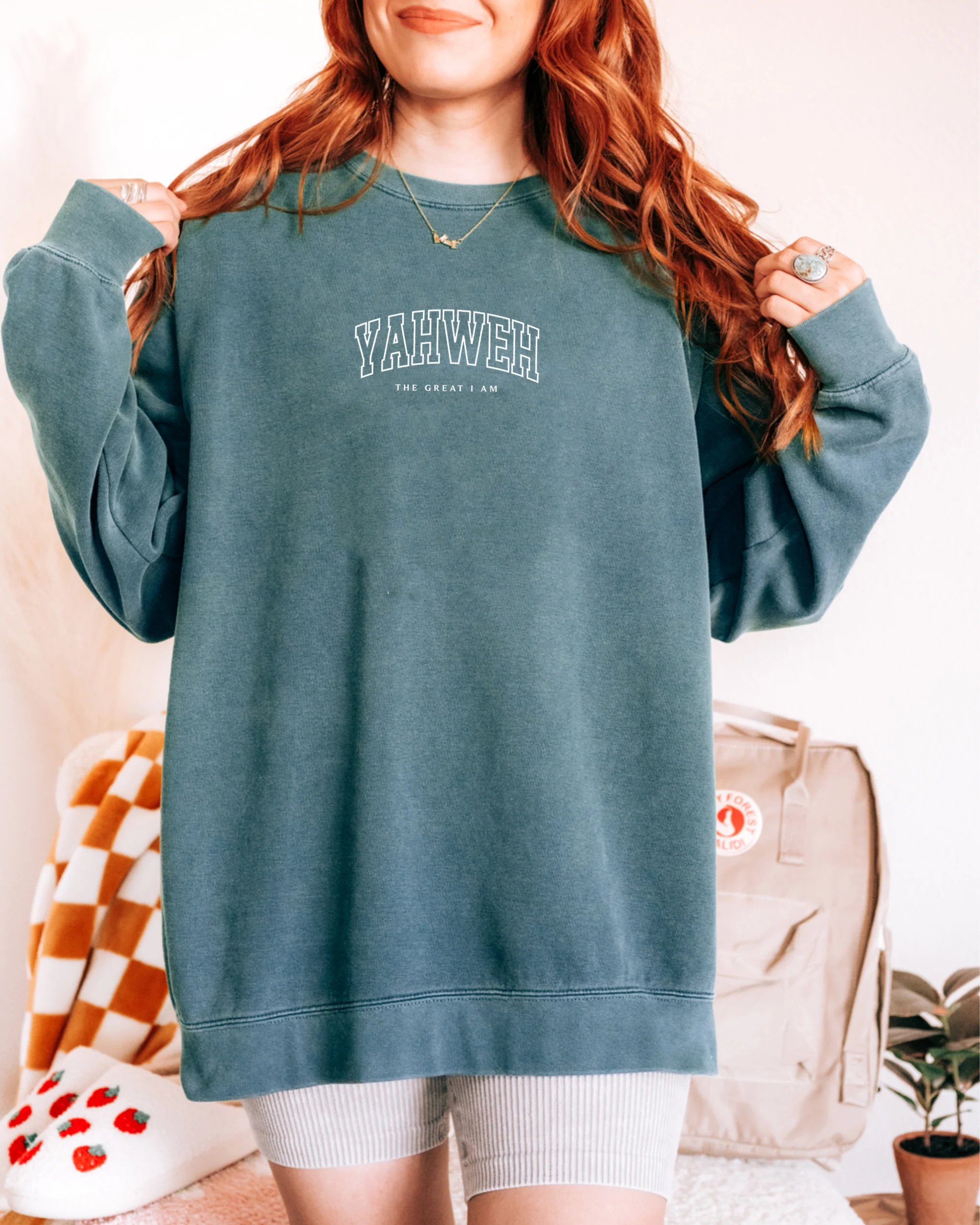 YAHWEH THE GREAT I AM UNISEX SWEATSHIRT - Image 2