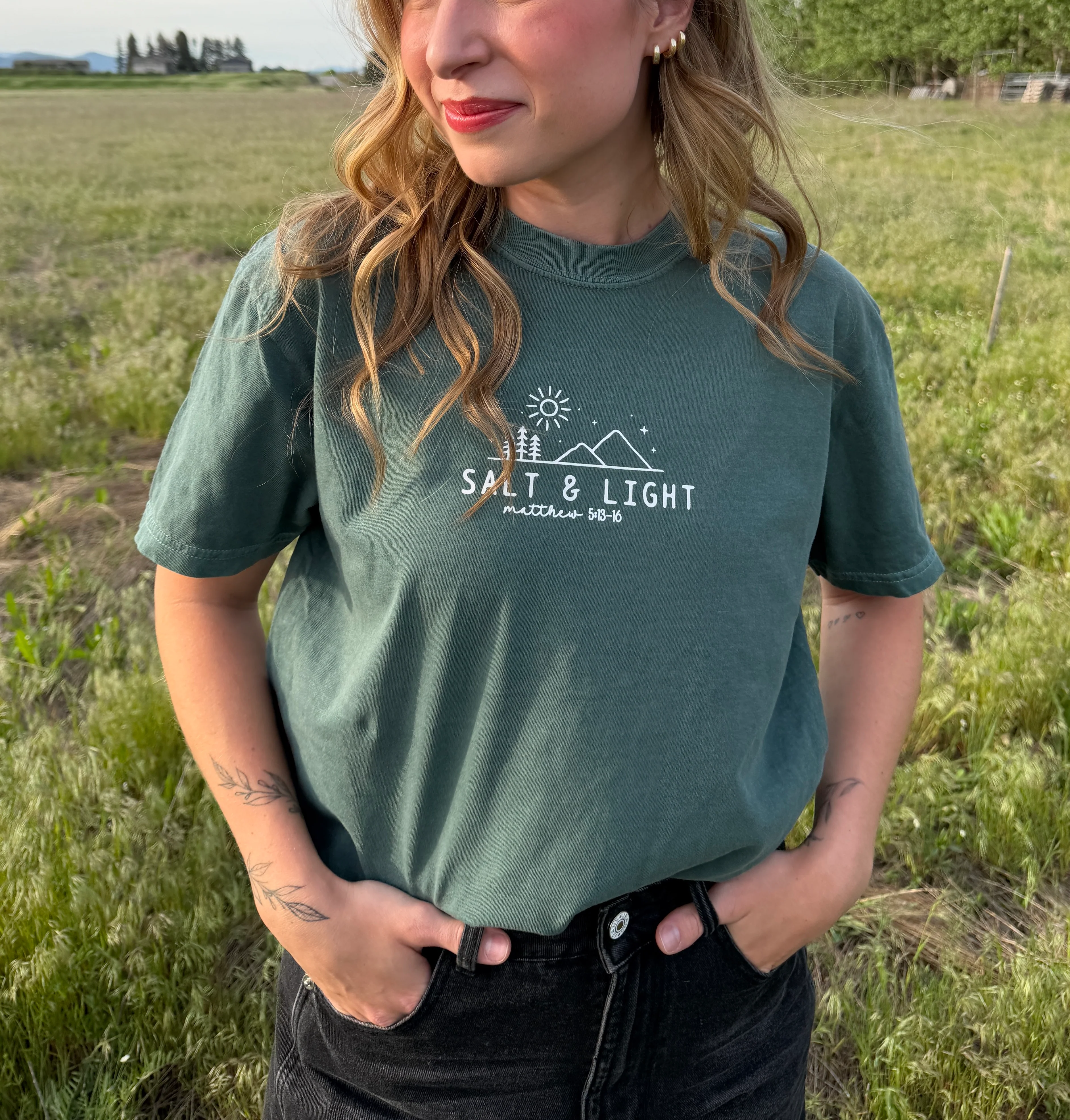 SALT AND LIGHT UNISEX TEE - Image 2